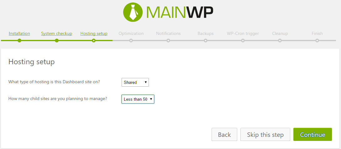 quản lý nhiều website wordpress mainwp 4