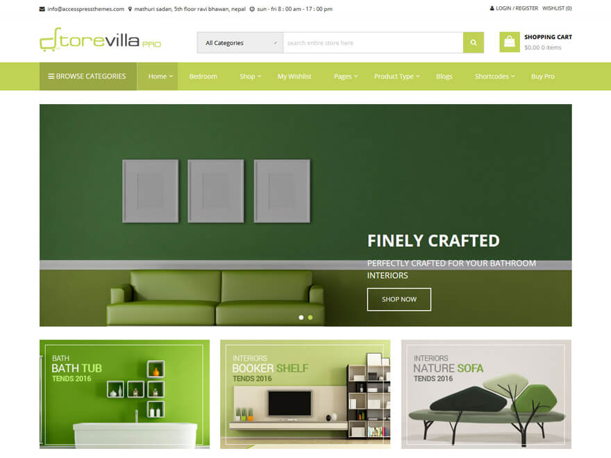 theme storevilla pro
