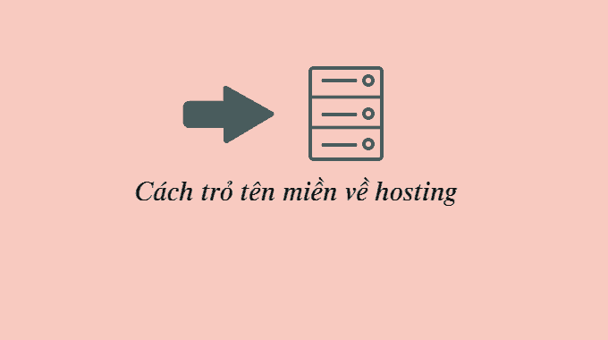 cách trỏ tên miền về hosting 1
