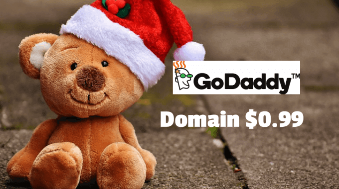 Godaddy domain 0.99