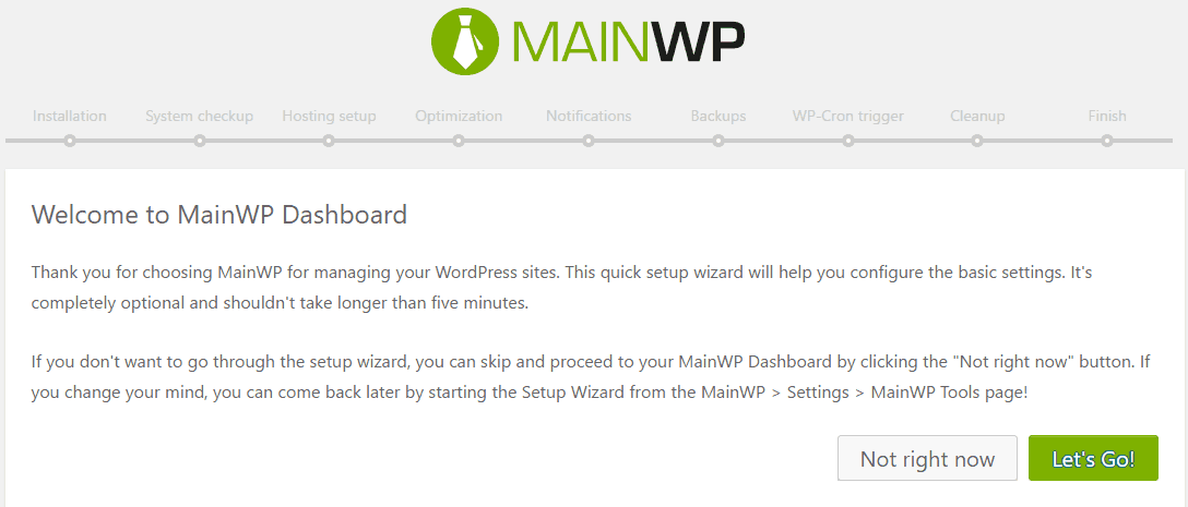 quản lý nhiều website wordpress main wp1
