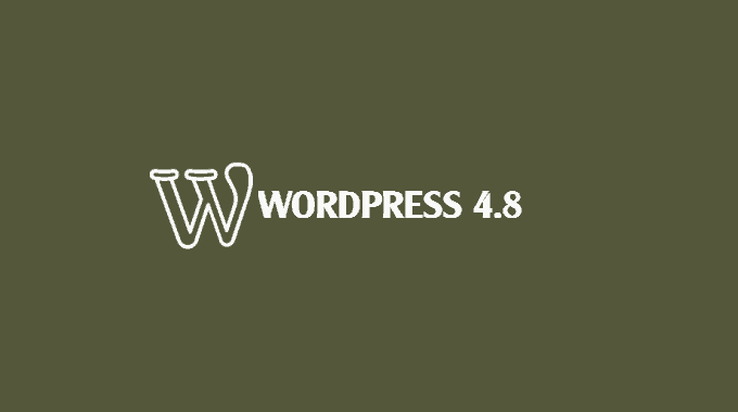 wordpress 4 .8 4