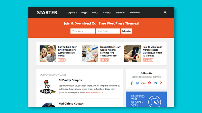 theme starter happythemes 6