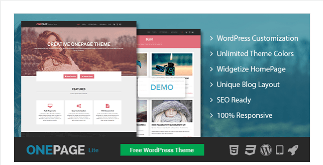 onepage lite 1